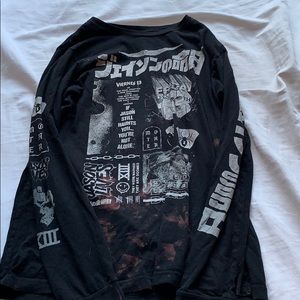 Long sleeve friday the 13th Japanese t shirt